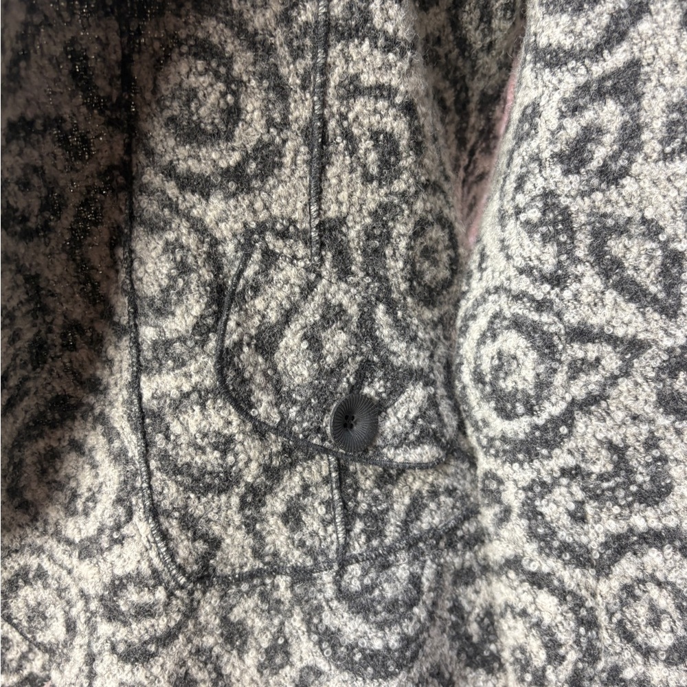 600 West Wool Blend Pattern Jacket - Picture 5 of 9